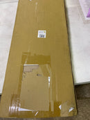 Kingston Brass ABT1040-3 Vintage End Mount Rectangular Shower Riser with Enclosure, Antique Brass