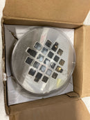 Kohler K-22675-S Round Grid Shower Drain - Stainless Steel