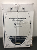 Kohler K-26801-0 Impro Elongated Closed-front Toilet Seat - White