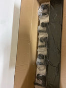 Edislive 81010000057108 Orillia 35.4 in. 5-Light Black Bathroom Vanity Light with Crystal Shades