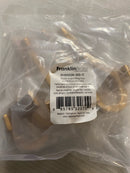 Franklin Brass B48023K-SG-C Modern Angled 1-9/16 Inch Wide Coat and Hat Hook - Pack of 5 - Satin Gold