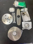 Delta Faucet Trinsic 14 Series Single-Function Brushed Nickel Tub and Shower Faucet Set, Delta H2Okinetic Shower Valve Trim Kit, Shower Faucet Set, Stainless T14459-SS (Valve Not Included)