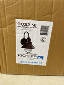 Kichler 9022NI Seaside Single Light 12" Tall Outdoor Wall Sconce - Brushed Nickel