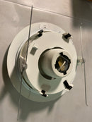 Juno Lighting Group 616W-WH 616 WWH Standard Slope Cylinder Spotlight, 6 Inch, White