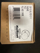 Kwikset 200P-26 Polo Passage Door Knob Set with Round Rose - Polished Chrome