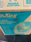 Air King 9530 9" Blade Dia Table & Floor Fan, Non-Oscillating, 3 Speeds,