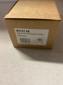 Sure-Loc BG101 SB Bergen Passage Door Knob Set with Round Rose - Satin Brass