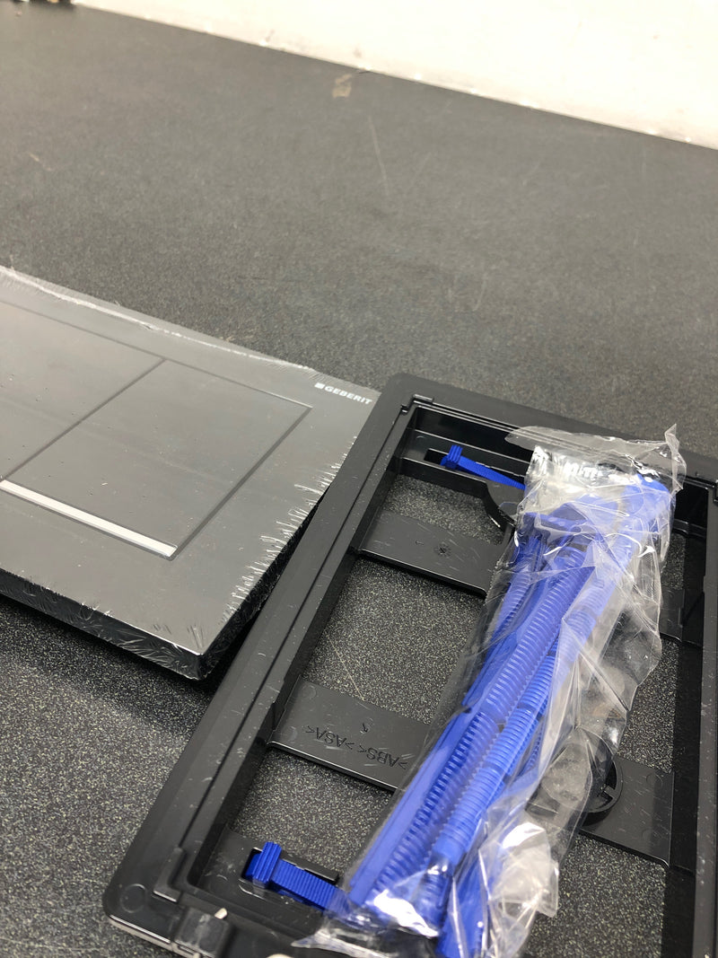 Geberit 115.080.KM.1 Omega30 Dual Flush Actuator - Black