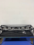 Kichler 44082BK Moorgate 7 Light 48" Wide Linear Chandelier - Black