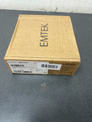 EMTEK Urban Modern Rosette Dummy, Pair with Matching Finish Luzern Lever - Choice of 7 Finishes - 5306LUUS19 - Flat Black (US19)