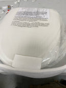 American Standard 5020A65G.020 Elongated Closed-Front Toilet Seat with Soft Close, Grip Tight, and Quick Release - White