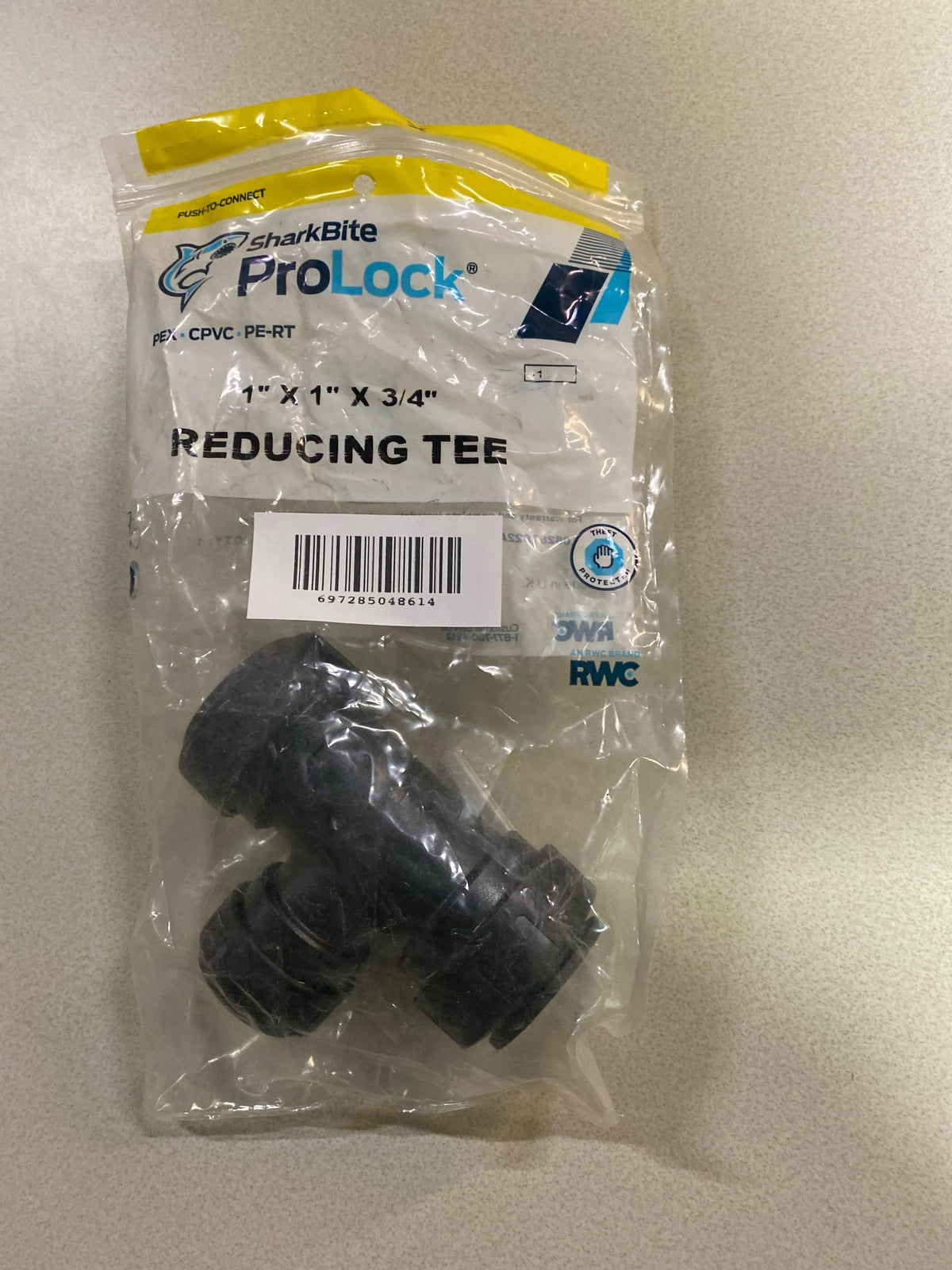 Shark Bite Pro Lock Pex Cpvc Pe-rt 1"x1"x1" TEE PL0828A 6pcs NEW