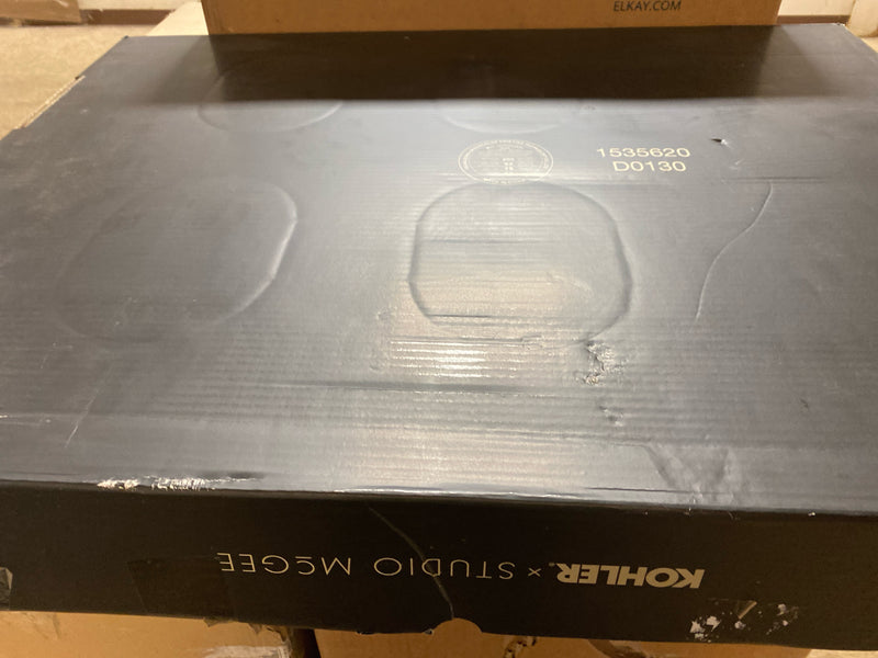 Kohler K-34969-SN Castia by Studio McGee 19-1/2" W x 29-1/2" H Transitional Rectangular Metal Frameless Bathroom Wall Mirror - Vibrant Polished Nickel