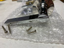 Miseno MLK5031CP Hazel Flat Bar Non-Turning One-Sided Door Lever - Polished Chrome