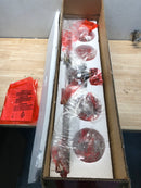 JONATHAN Y Lighting JYL7537A Maeve 4 Light 32" Wide LED Bathroom Vanity Light - Chrome