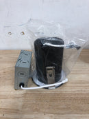 Nora Lighting NM4-RDC27BB M4 4" Canless Round Reflector 2700K LED Recessed Fixture - Airtight - Matte Black