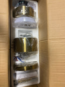 Breezary 30007-GD Sawyer 52 in. Integrated LED Indoor Gold Ceiling Fans with Light and Remote Control