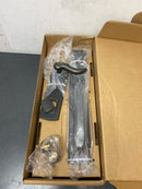 Emtek 452923MB Brighton Double Cylinder Keyed Entry Rustic Modern Bronze Handleset - Medium Bronze