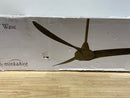 MINKA-AIRE F855-WH Wave 65" Ceiling Fan with Remote Control in White Finish