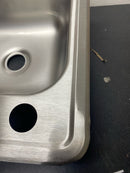 Elkay Dayton Stainless Steel 15" x 15" x 5-3/16", Single Bowl Drop-in Bar Sink