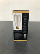 Globe Electric 01324 40W Vintage Edison S60 Squirrel Cage Incandescent Filament Light Bulb, E26 Base, 145 Lumens