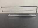Rev-A-Shelf 563-51-C 563 Series 12 Inch Pull Out Towel Rack with 2 Bars - Chrome