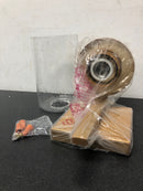 Z-Lite 492-1S-OBR Beckett 7" Tall Bathroom Sconce - Olde Brass