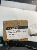 Baldwin 4431112BIN Gramercy 4 Inch Center to Center Handle Cabinet Pull from the Estate Collection - Venetian Bronze