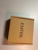 Emtek 5109STUUS4RH Stuttgart Right Handed Passage Door Lever Set with Disk Rose from the Brass Modern Collection - Satin Brass