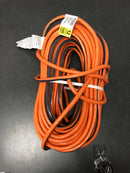 Ridgid 74100RGD 100 ft. 12/3 Heavy Duty Indoor/Outdoor Extension Cord with Lighted End, Orange/Grey