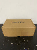 Emtek 70053FB Sandcast Bronze Dummy Door Entry Set with 7 Inch Height Rectangular Sideplate - Flat Black