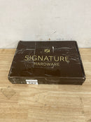 Signature SHWSCHB807CP Hibiscus 1.2 GPM Widespread Faucet with Drain - Chrome