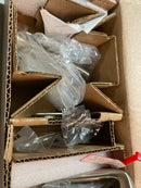 Baldwin PVFEDTSR150 Federal Privacy Leverset with Traditional Square Rose - Satin Nickel