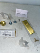 Signature Hardware 480934 Hubbard Solid Brass Dummy Set Door Knob Set