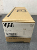 VIGO 2.75" Diameter Vessel Bathroom Sink Pop-Up Drain and Mounting Ring Without Overflow in Matte White Finish