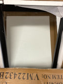 Elegant Lighting VM22432BK Aqua 24" W x 32" H Traditional Rectangular Framed Bathroom Wall Mirror - Black