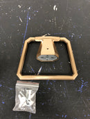 Amerock BH36042CZ St. Vincent 6-11/16" Wall Mounted Towel Ring - Champagne Bronze