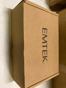 Emtek 2156US4 Narrow Modern Rectangular 7-1/4" Tall Inactive Dummy Pocket Door Pull - Satin Brass