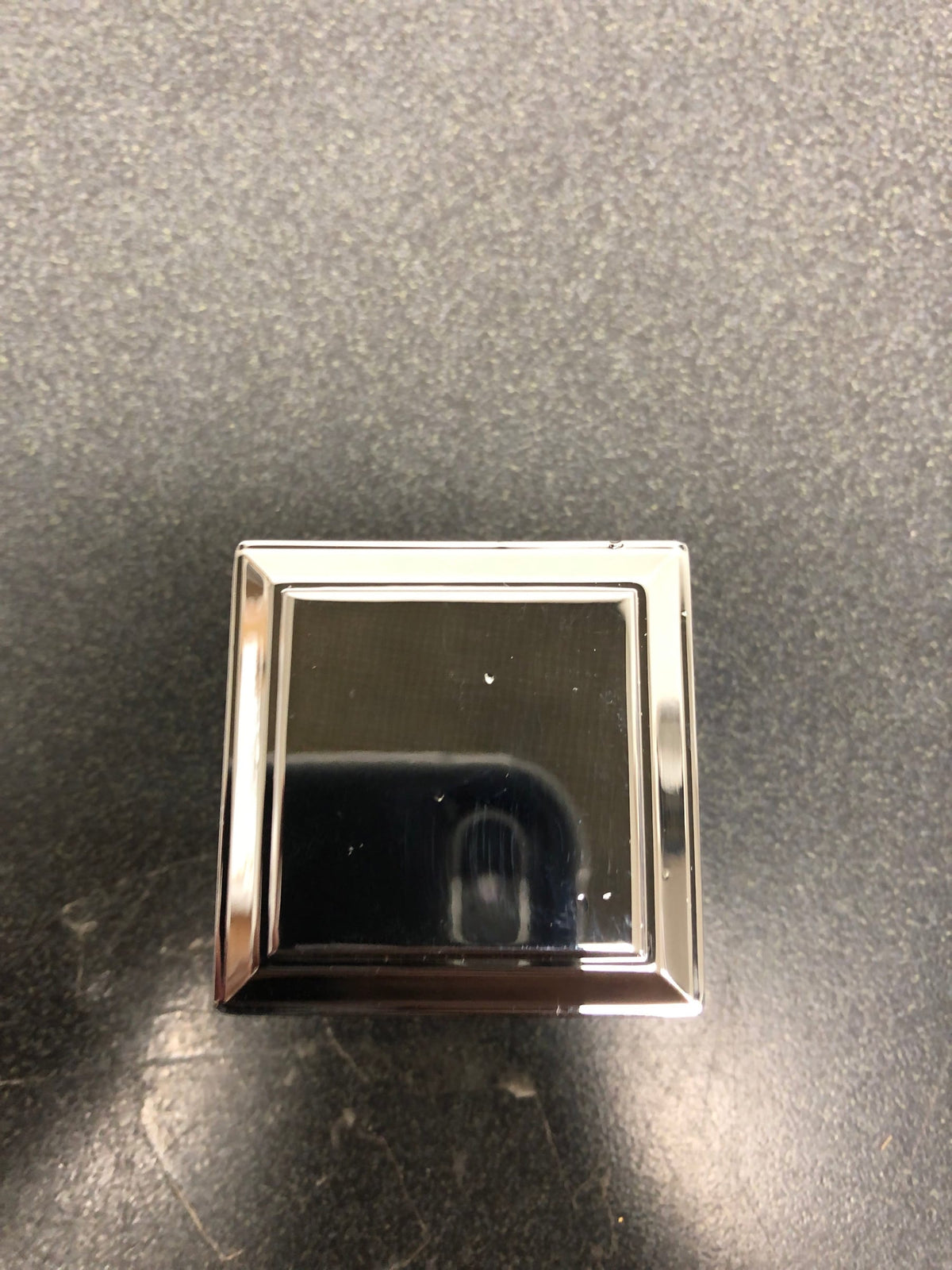 Emtek 86296US26 Geometric Square 1-5/8 Inch Square Cabinet Knob from the Geometric Collection - Polished Chrome