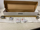 Kohler 78373-2MB Components 24 in. Wall Mounted Towel Bar in Vibrant Brushed Moderne Brass
