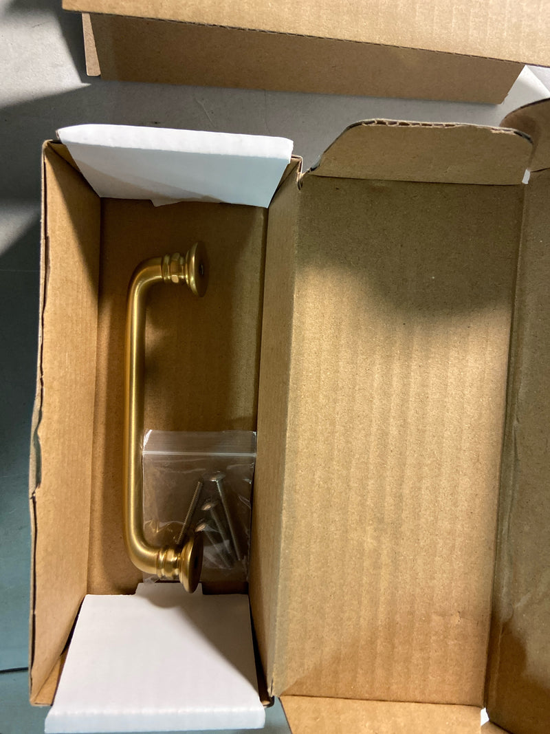 Kohler K-25494-2MB Artifacts 5 Inch Center to Center Handle Cabinet Pull - Vibrant Brushed Moderne Brass