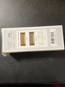 Hinkley Nuvi Large Horizontal Rectangular Deck Sconce, Vinyl Alloy, Integrated LED, ADA, Mounts Flush, Black Finish