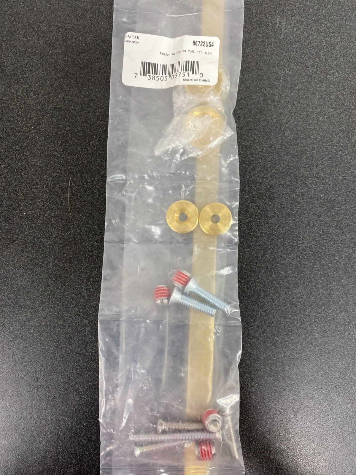 Keaton appliance pull, 18", us4