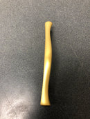 Belwith Keeler B076037-BGB Olivet 3" Center to Center Organic Curved Cabinet Bar Handle / Drawer Bar Pull - Brushed Golden Brass