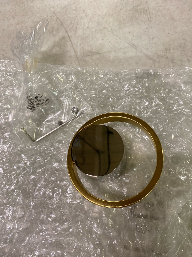 Rohl EC81IWPNG Eclissi Wheel Handle - Polished Nickel / Satin Gold