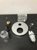 Brizo T75P535-PCLHP Litze Pressure Balanced Valve Trim with Integrated 3 Function Diverter for Two Shower Applications - Less Rough-In and Handles - Chrome