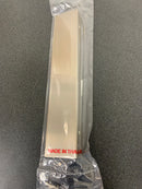 Berenson 1065-4BPN-P Bravo 9-1/16 Inch Long Finger Cabinet Pull from the Uptown Appeal Series - Brushed Nickel