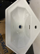Duravit 0793420000 1930 Series 7.625 in. Bathroom Sink in White Ceramic