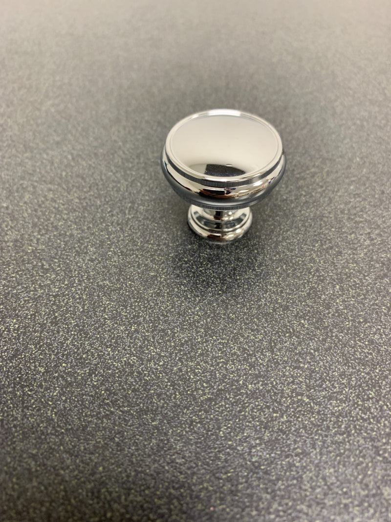 Top Knobs TK832PC Serene 1-3/8 Inch Mushroom Cabinet Knob - Polished Chrome