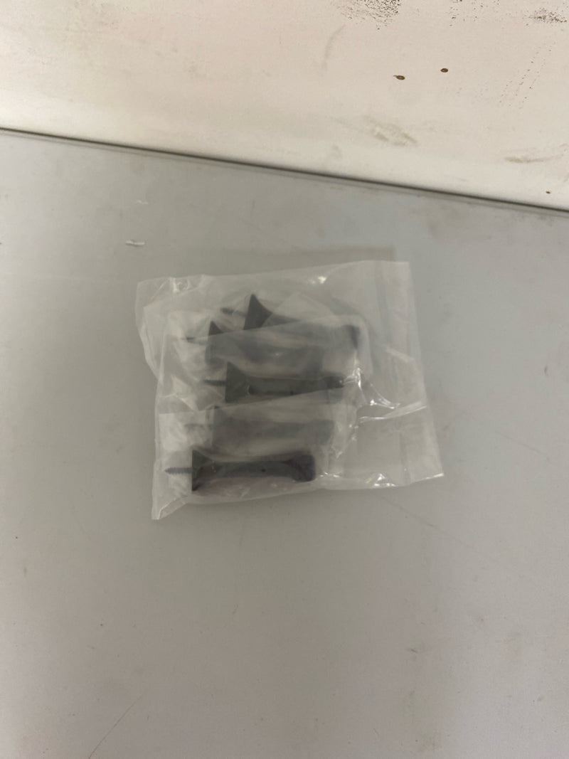 Franklin Brass Classic Edge (5-Pack) Door Stop 3' Matte Black Stoppers, Baseboard, Solid Rigid Bumper, Protect Walls/Doors B47252K-FB-C